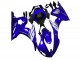 2003-2004 Yamaha YZF R6 Motorcycle Fairings - Blue White Canada
