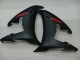2003-2004 Yamaha YZF R6 Motorcycle Fairings - Glossy Black Matte Black Red Decals Canada
