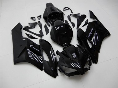 2004-2005 Honda CBR1000RR Motorcycle Fairings - Glossy Black Matte Black Canada
