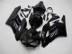 2004-2005 Honda CBR1000RR Motorcycle Fairings - Glossy Black Matte Black Canada