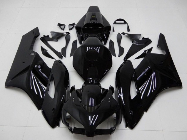 2004-2005 Honda CBR1000RR Motorcycle Fairings - Glossy Black Matte Black Canada