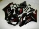 2004-2005 Honda CBR1000RR Motorcycle Fairings - Glossy Black Red Flame Canada