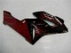 2004-2005 Honda CBR1000RR Motorcycle Fairings - Glossy Black Red Flame Canada