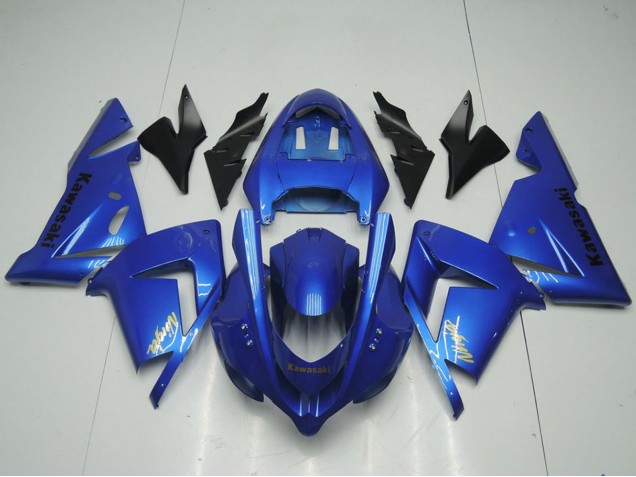 2004-2005 Kawasaki ZX10R Motorcycle Fairings - Blue Canada