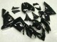 2004-2005 Kawasaki ZX10R Motorcycle Fairings - Glossy Black Canada