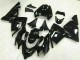 2004-2005 Kawasaki ZX10R Motorcycle Fairings - Glossy Black Canada