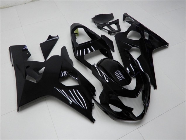 2004-2005 Suzuki GSXR 600/750 Motorcycle Fairings - Glossy Black Canada