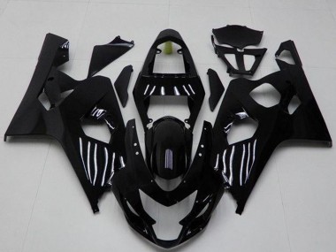 2004-2005 Suzuki GSXR 600/750 Motorcycle Fairings - Glossy Black Canada