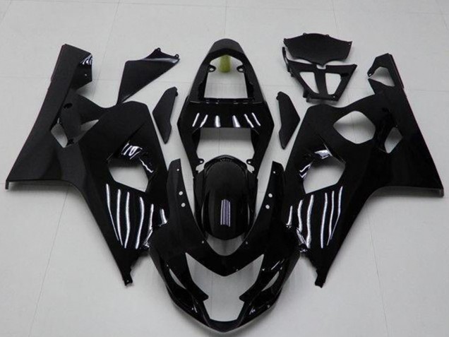 2004-2005 Suzuki GSXR 600/750 Motorcycle Fairings - Glossy Black Canada