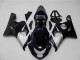 2004-2005 Suzuki GSXR 600/750 Motorcycle Fairings - Glossy Black Silver Blue Canada