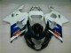 2004-2005 Suzuki GSXR 600/750 Motorcycle Fairings - White Blue Glossy Black Red Canada