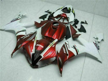 2004-2006 Yamaha YZF R1 Motorcycle Fairings - White Red Yellow Motul 46 Canada