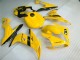 2004-2006 Yamaha YZF R1 Motorcycle Fairings - Yellow Glossy Black Dunlop 50 Canada