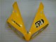 2004-2006 Yamaha YZF R1 Motorcycle Fairings - Yellow Glossy Black Dunlop 50 Canada