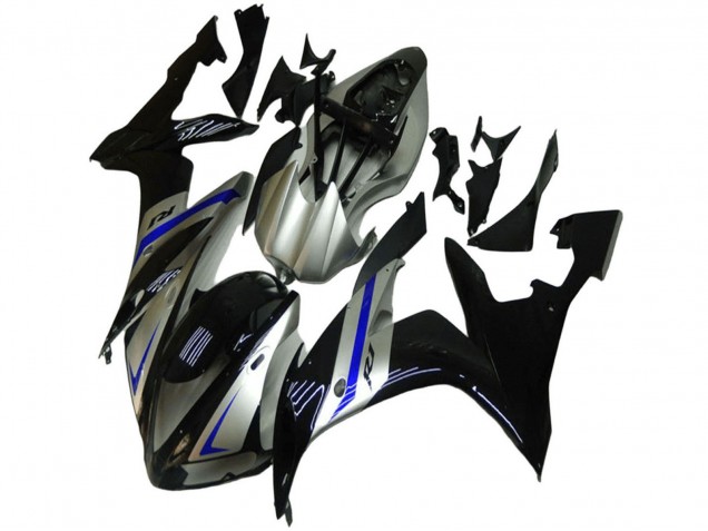 2004-2006 Yamaha YZF R1 Motorcycle Fairings - Silver Blue Black Canada