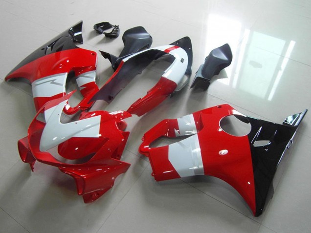 2004-2007 Honda CBR600 F4i Motorcycle Fairing - White Red Glossy Black Canada