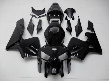2005-2006 Honda CBR600RR Motorcycle Fairing - Glossy Black Canada