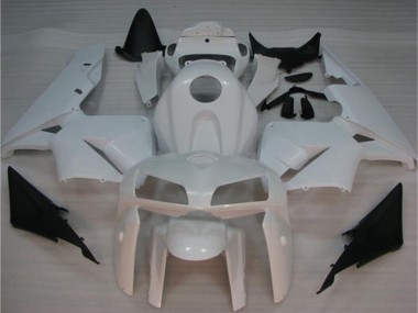2005-2006 Honda CBR600RR Motorcycle Fairing Kits - White Canada
