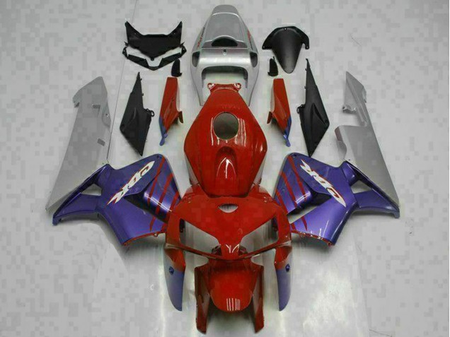 2005-2006 Honda CBR600RR Motorcycle Fairings - Red Purple Grey Canada