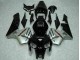 2005-2006 Honda CBR600RR Motorcycle Fairings - Glossy Black Silver Canada