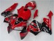 2005-2006 Honda CBR600RR Motorcycle Fairings Kit - Red Black Canada
