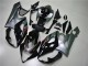2005-2006 Suzuki GSXR 1000 Motorcycle Fairing - Glossy Black Silver Canada