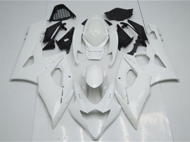 2005-2006 Suzuki GSXR 1000 Motorcycle Fairings - White Canada