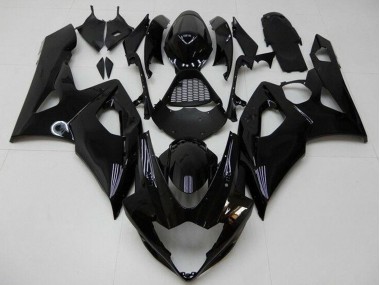 2005-2006 Suzuki GSXR 1000 Motorcycle Fairing Kits - Glossy Black Canada
