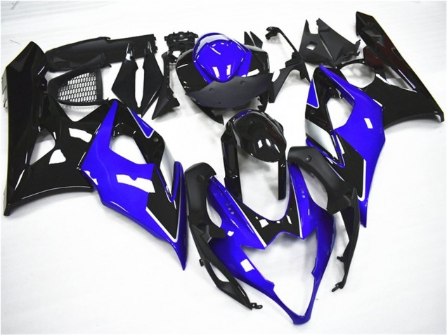2005-2006 Suzuki GSXR 1000 Motorcycle Fairing Kits - Blue Black Canada
