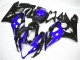 2005-2006 Suzuki GSXR 1000 Motorcycle Fairing Kits - Blue Black Canada