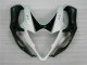 2005-2006 Suzuki GSXR 1000 Motorcycle Fairings - White Glossy Black Canada