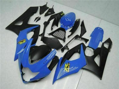 2005-2006 Suzuki GSXR 1000 Motorcycle Fairing - Blue Black Canada