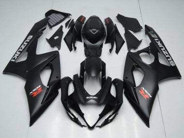2005-2006 Suzuki GSXR 1000 Motorcycle Fairing Kits - Matte Black Canada