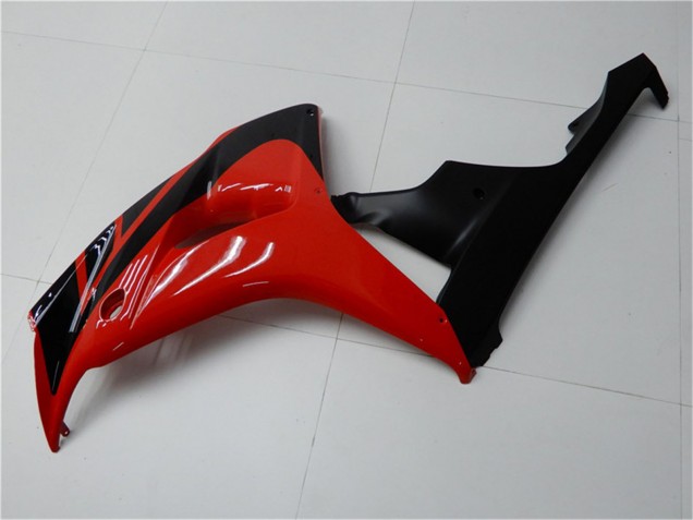 2006-2007 Honda CBR1000RR Motorcycle Fairings Kits - Red Glossy Black Canada
