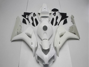 2006-2007 Honda CBR1000RR Motorcycle Fairings - White Silver Canada