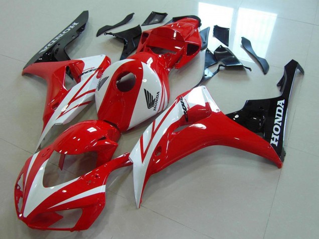2006-2007 Honda CBR1000RR Motorcycle Fairings Kits - White Red Glossy Black Canada