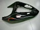 2006-2007 Kawasaki ZX10R Motorcycle Fairing Kits - Glossy Black Red Flame Canada