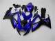 2006-2007 Suzuki GSXR 600/750 Motorcycle Fairings - Blue Glossy Black Canada
