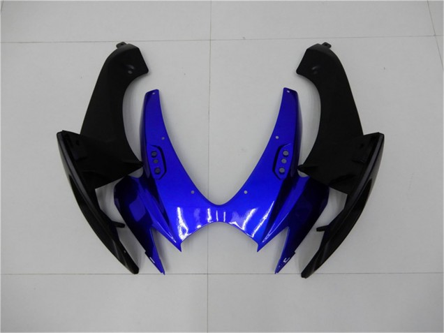 2006-2007 Suzuki GSXR 600/750 Motorcycle Fairings - Blue Glossy Black Canada