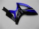 2006-2007 Suzuki GSXR 600/750 Motorcycle Fairings - Blue Glossy Black Canada