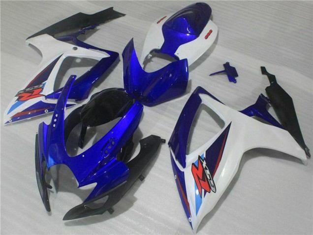 2006-2007 Suzuki GSXR 600/750 Motorcycle Fairings - White Blue Black Red Canada