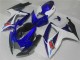 2006-2007 Suzuki GSXR 600/750 Motorcycle Fairings - White Blue Black Red Canada