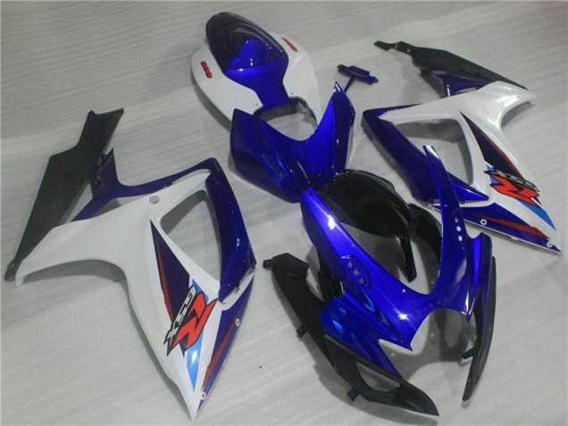 2006-2007 Suzuki GSXR 600/750 Motorcycle Fairings - White Blue Black Red Canada