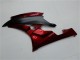 2006-2007 Yamaha YZF R6 Motorcycle Fairing Kits - Red Matte Black Canada