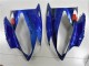 2006-2007 Yamaha YZF R6 Motorcycle Fairings - Blue Yellow Glossy Black Shark Canada