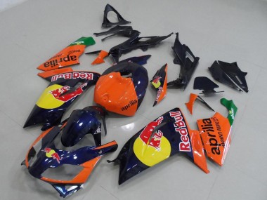 2006-2011 Aprilia RS125 Motorcycle Fairings - Orange Red Yellow Dark Blue Red Bull Canada