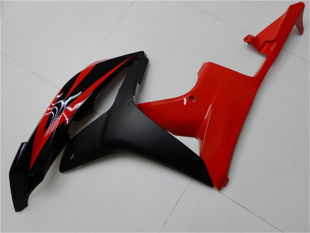 2007-2008 Honda CBR600RR Bike Fairings - Red Matte Black Canada