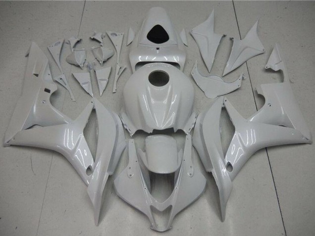 2007-2008 Honda CBR600RR Motorcycle Fairings - Pearl White Canada