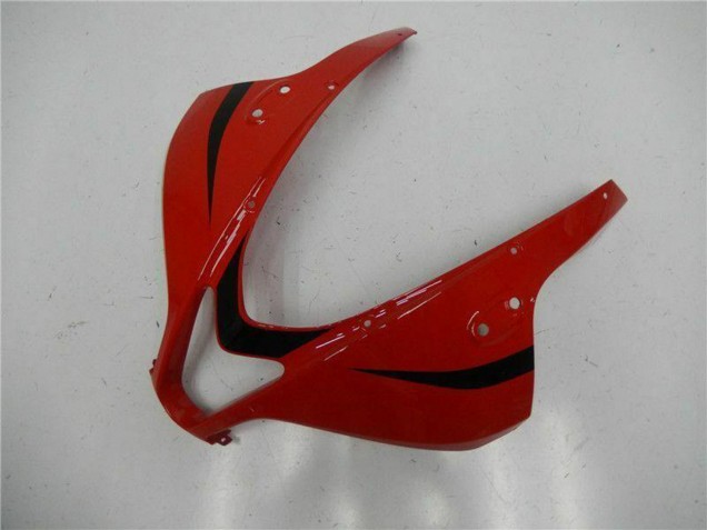 2007-2008 Honda CBR600RR Motorcycle Fairings - Red Matte Black with Decals Canada