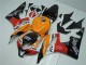2007-2008 Honda CBR600RR Bike Fairings - Orange White Red Glossy Black Repsol Canada
